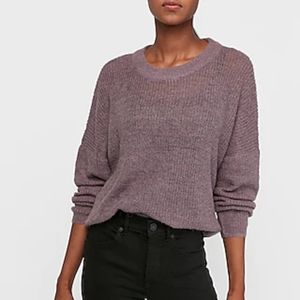 Express | Sheer Cozy Pullover Sweater